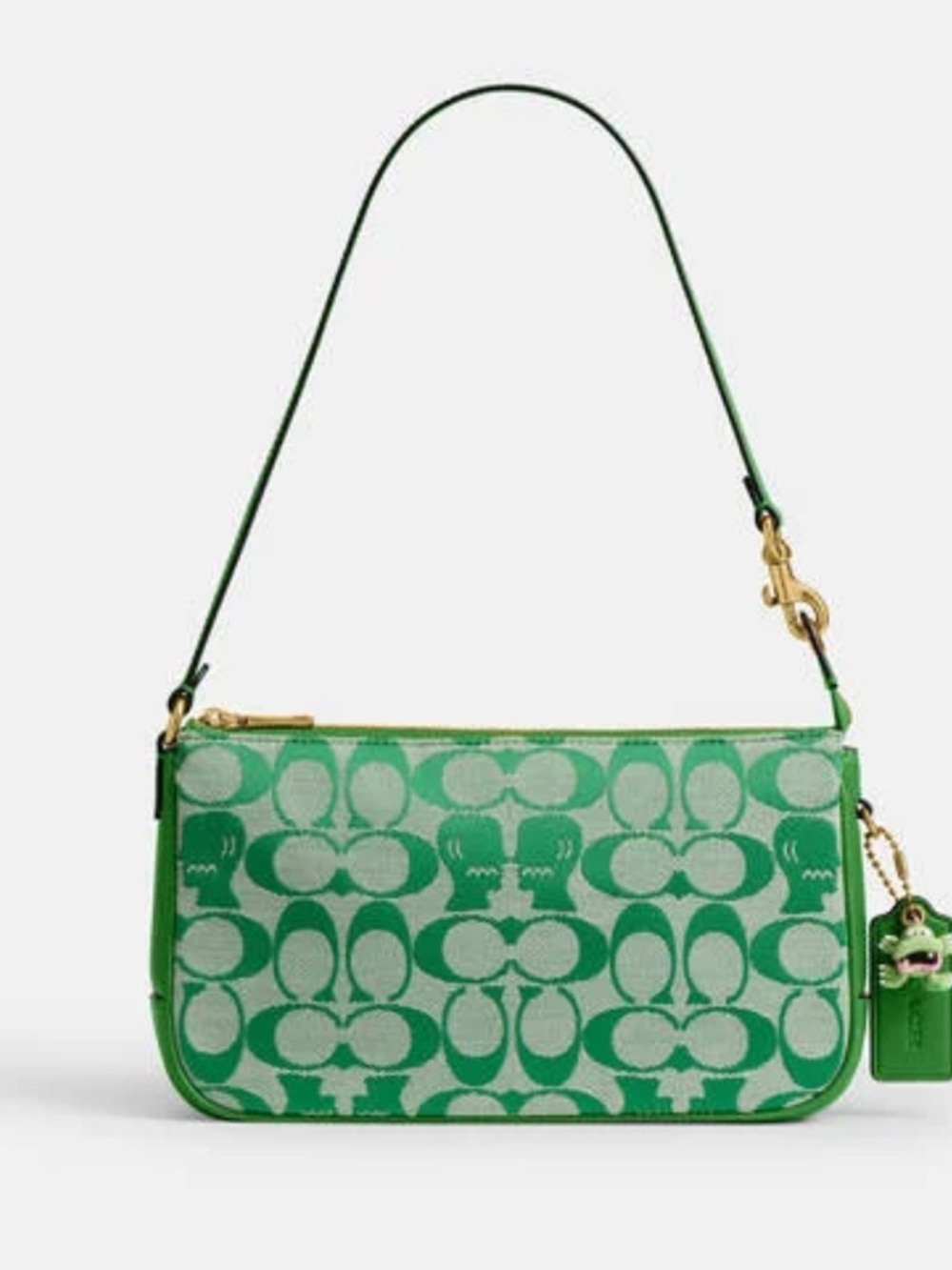 COACH x Brain Dead Green Plaza in Signature Jacquard Limited Edition